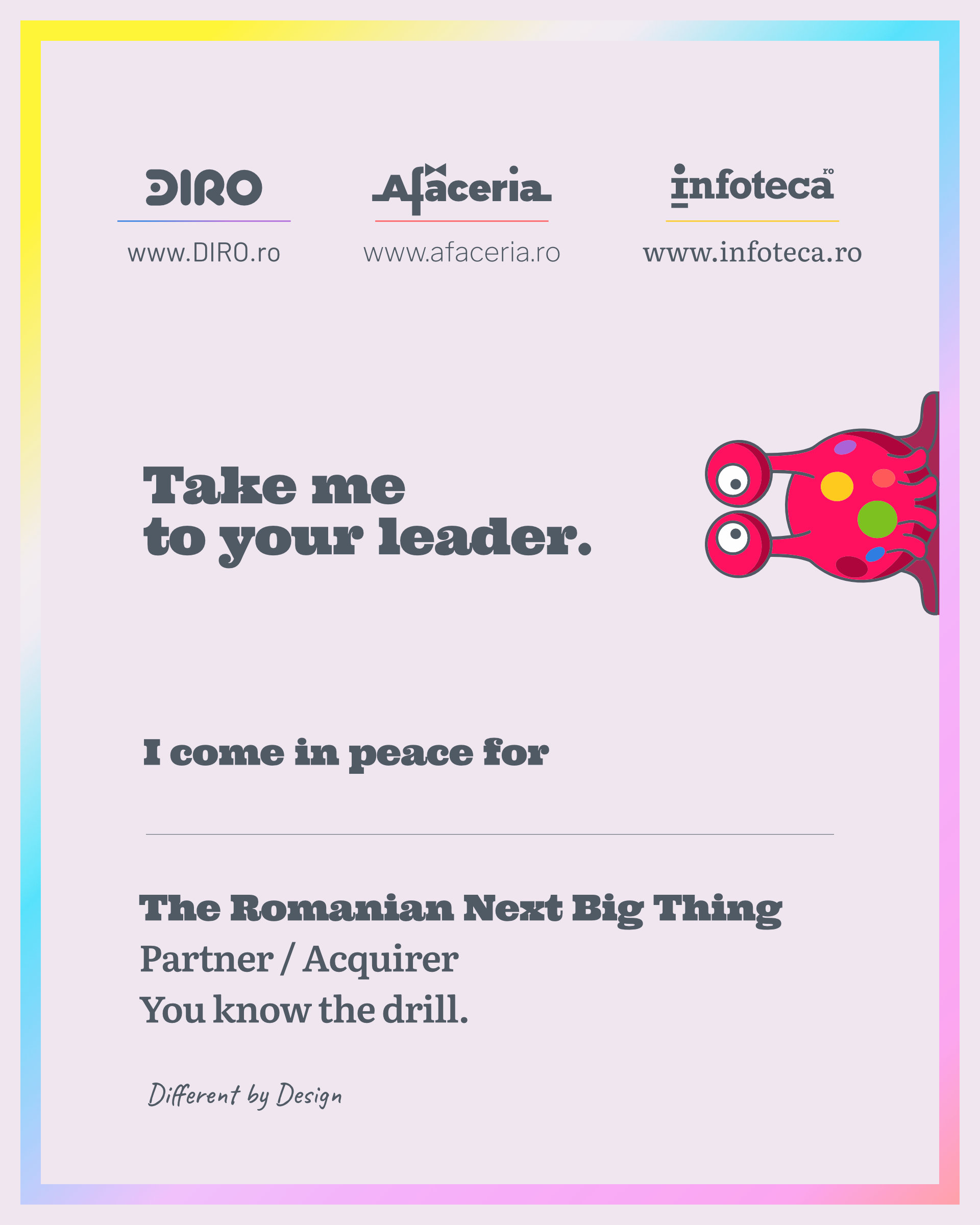 take to your leader